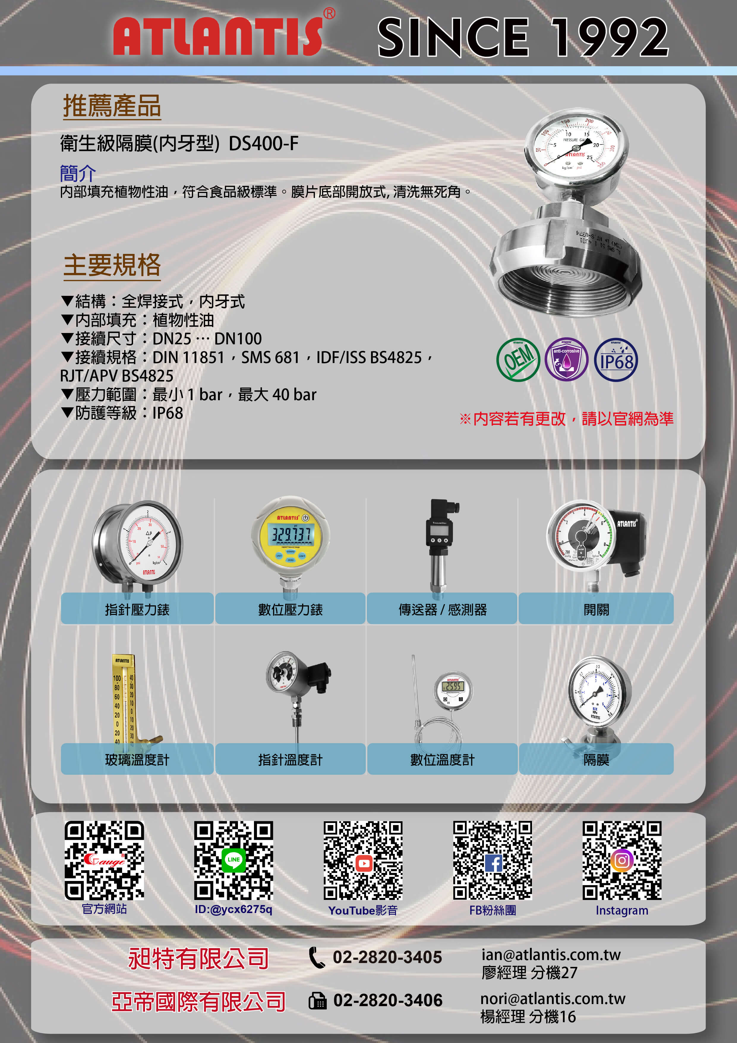 差壓錶